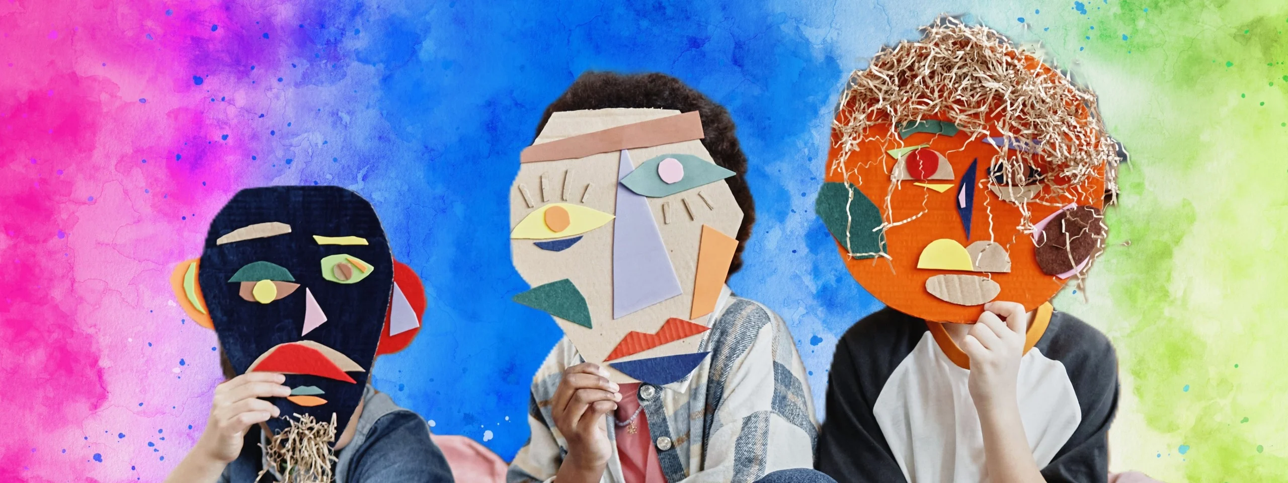 School holidays: colourful mask workshop 9-12yrs