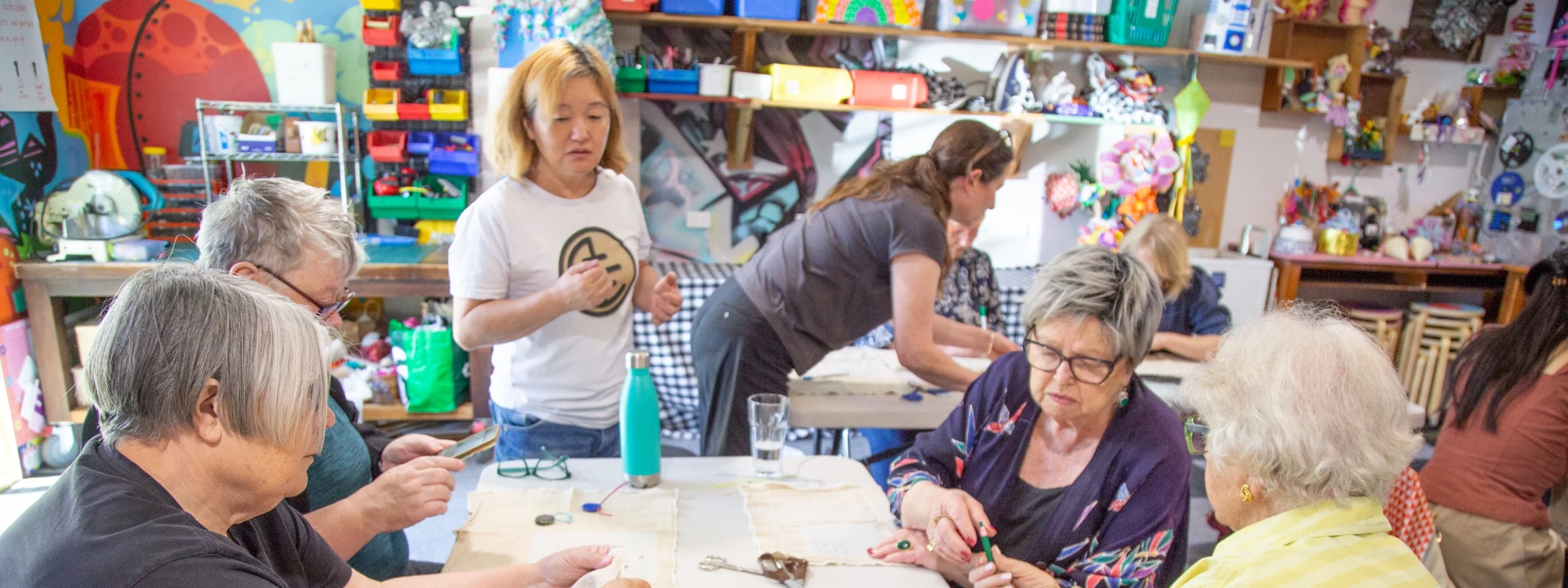 Sashiko Workshop with Yoshi: Mindful Sewing and Repair