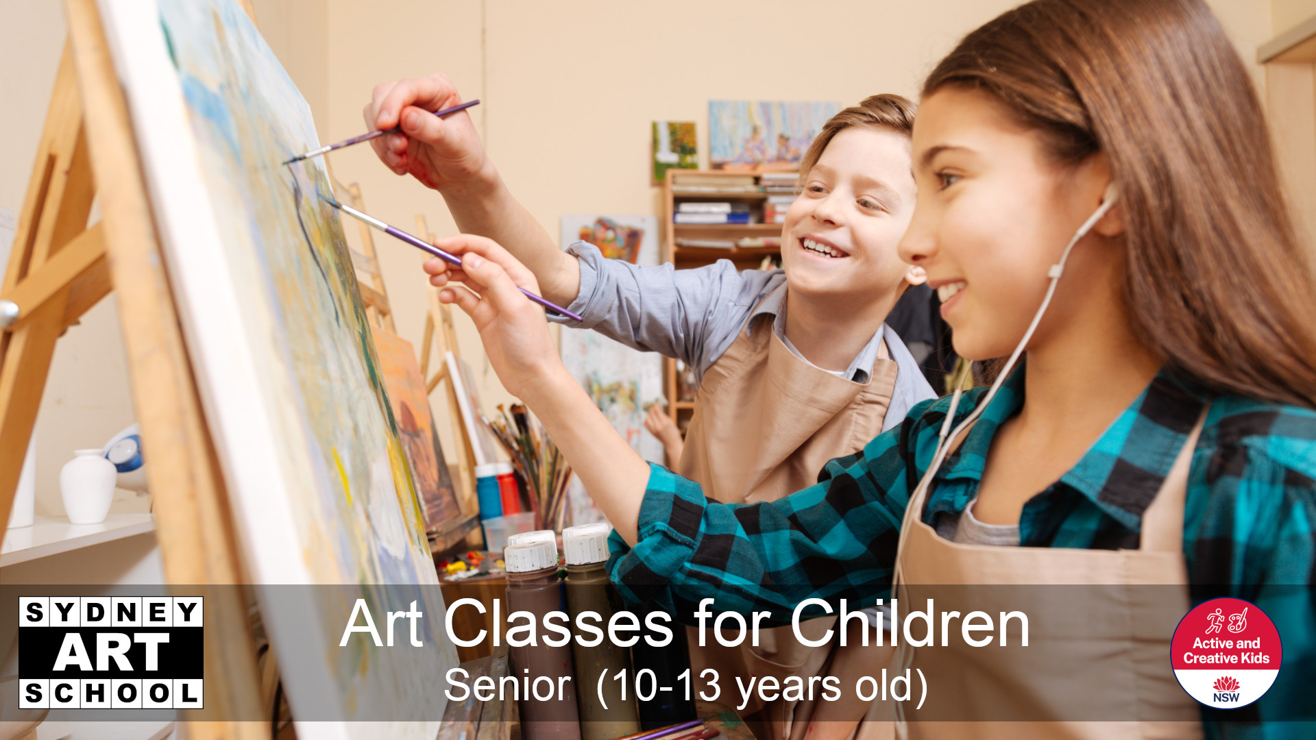 Art Classes for Children – Senior Level