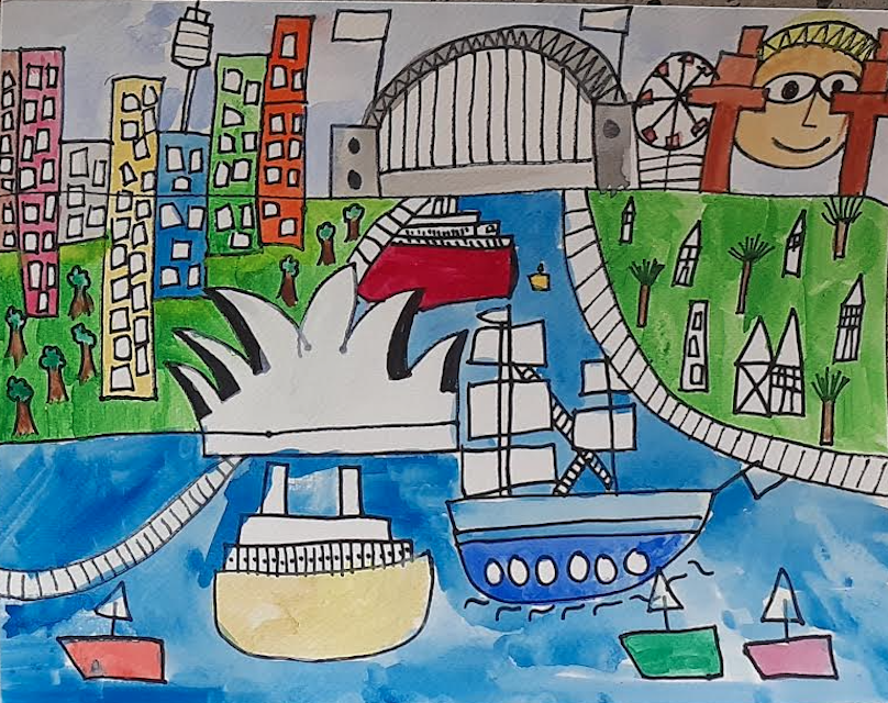 Acrylic and Clay Holiday Camp