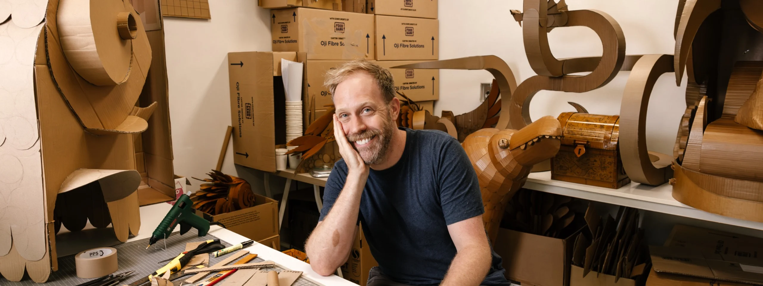 Cardboard Creatures Mask Workshop