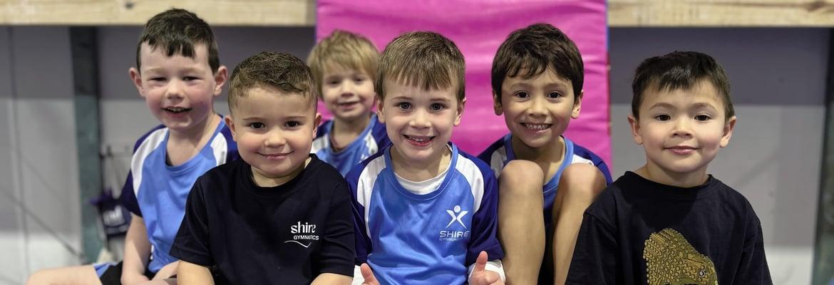 Boys Only Kindy Gym Gymnastics