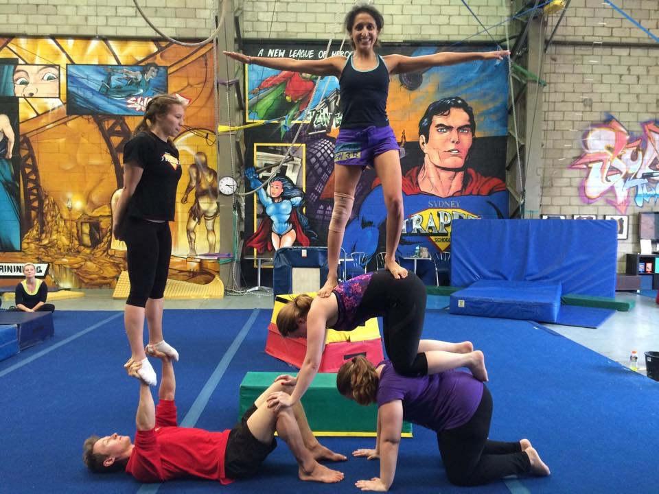Trampoline and Wall Running Class